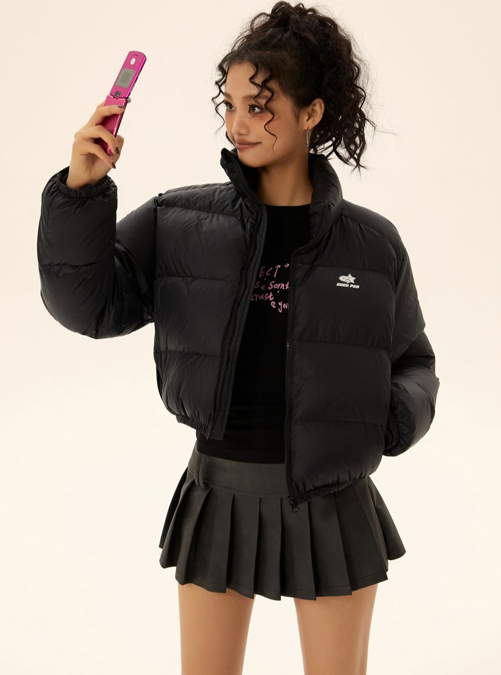 Urban Short Style 90Fil Puffer Jacket