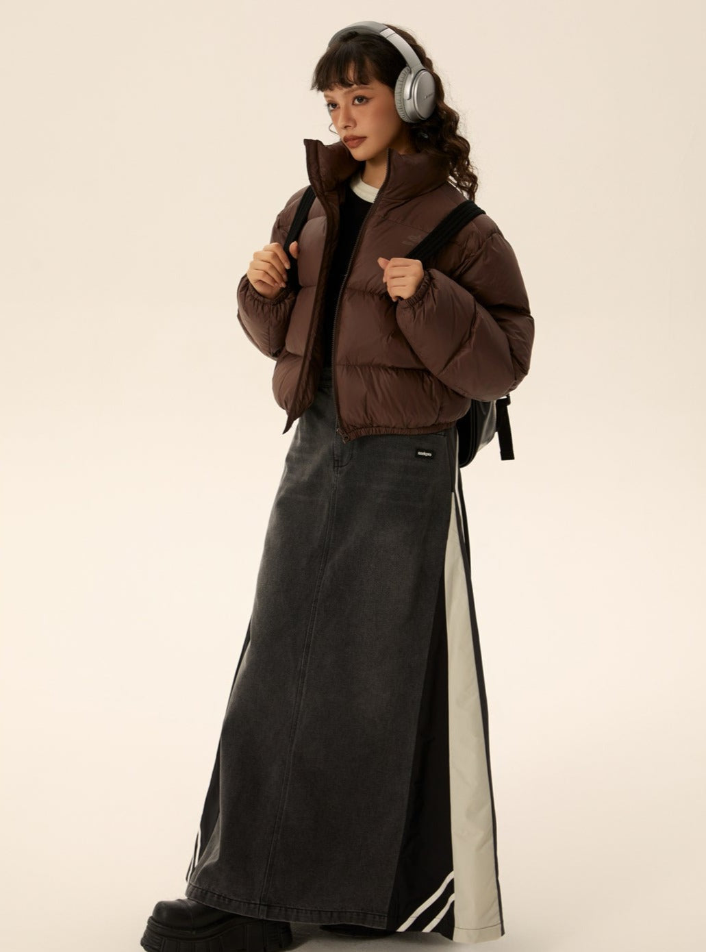 Urban Short Style 90Fil Puffer Jacket