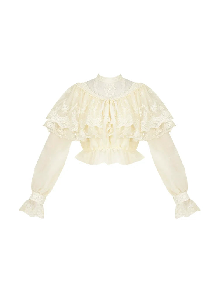 Classic Lolita Shawl 3-Color Versatile Spring Innerwear
