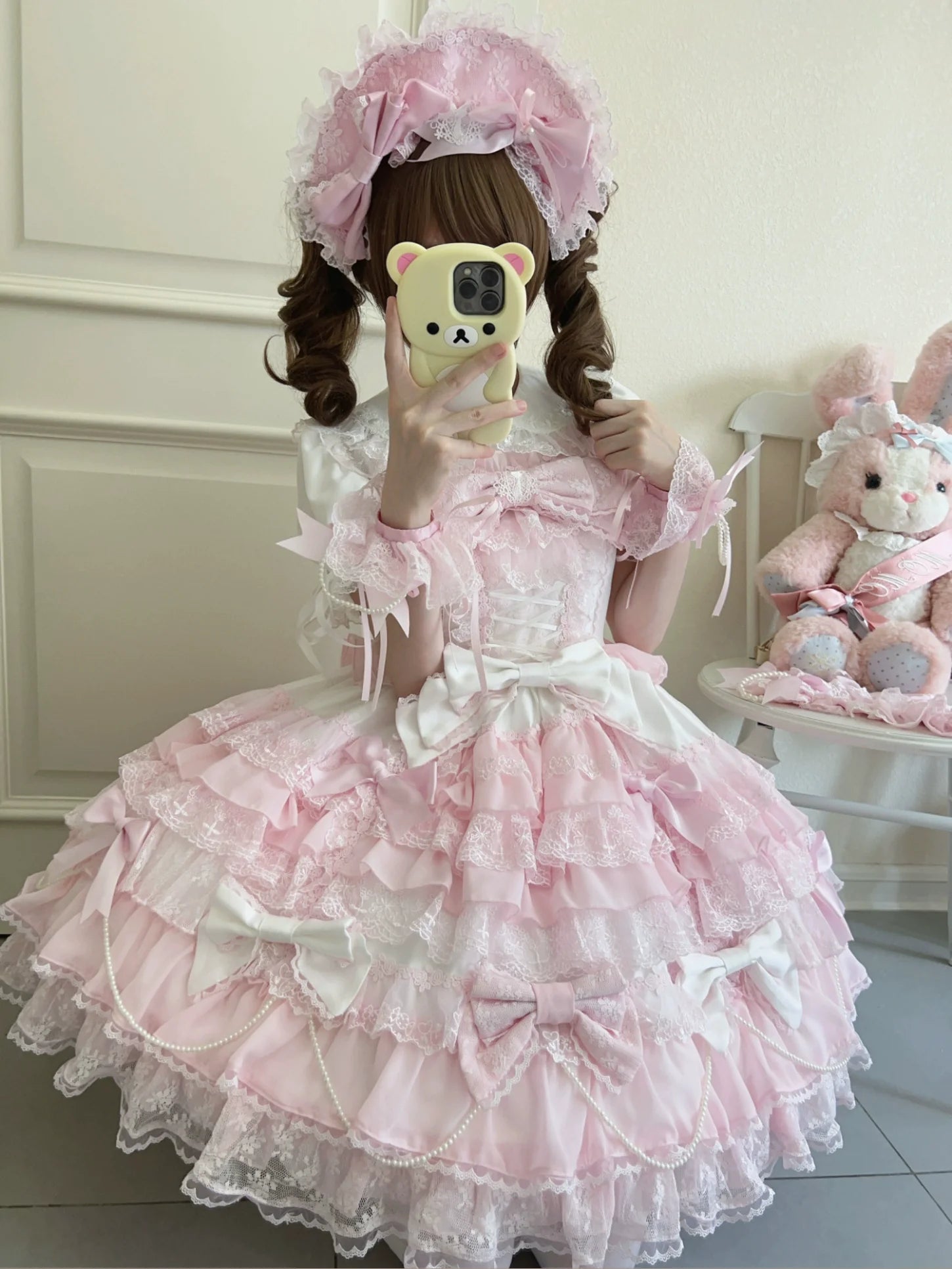 Wedding Lolita Jumper Dress Elegant Bridal JSK
