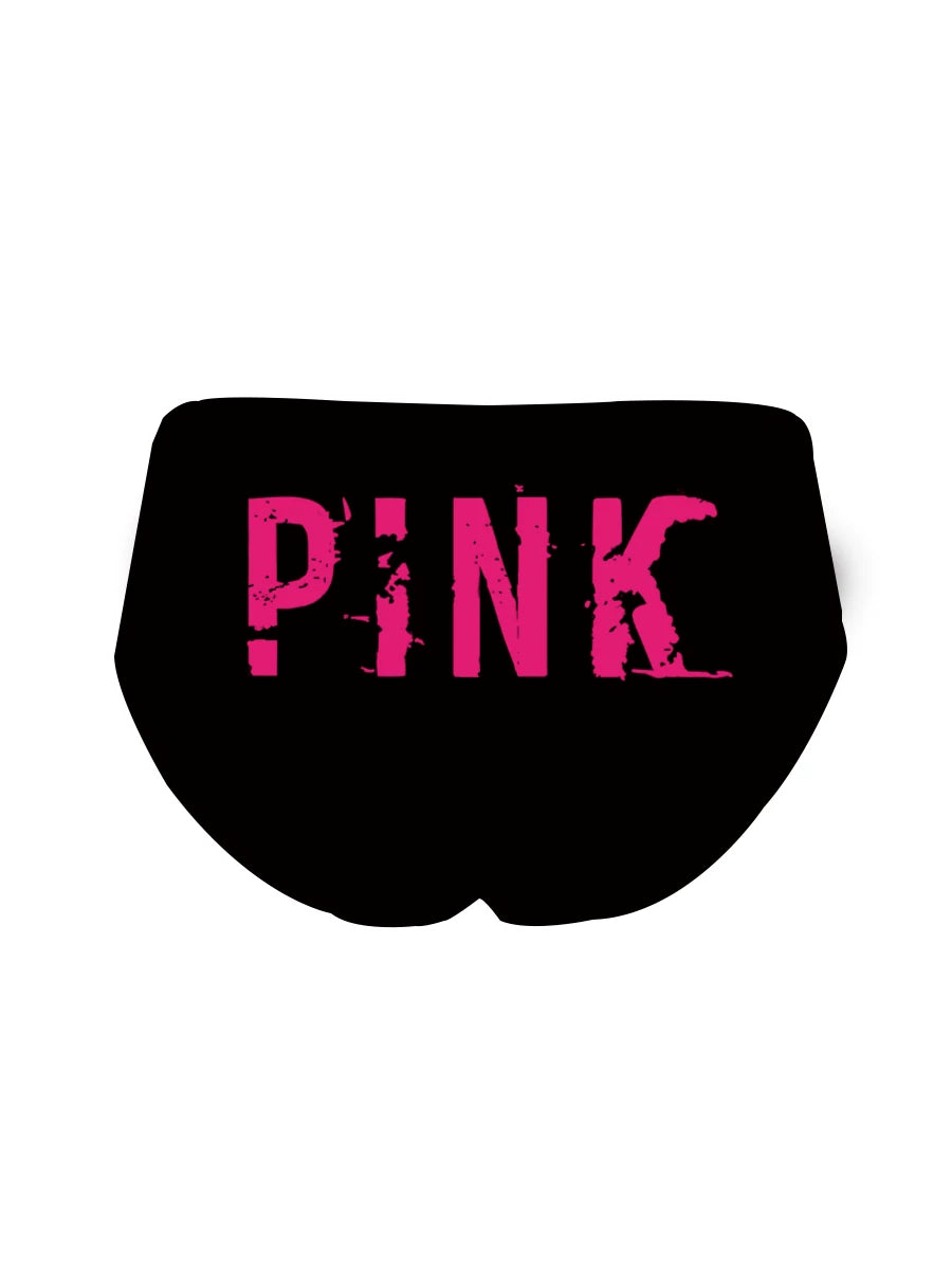 European & American Women’s Underwear, Sexy “Ins Style” Ice-Silk Floral Print Pure-Cute Triangle Panties with Cotton Gusset, Peach-Butt, Sporty Lightweight