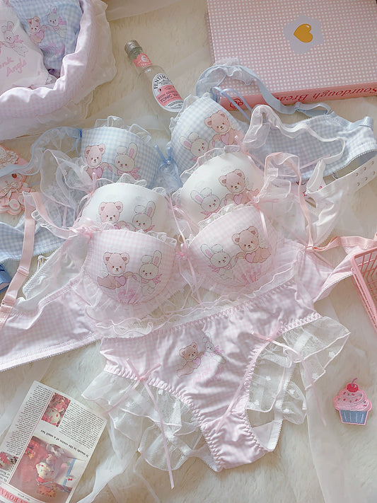 Sweet Bow Bralette | Japanese-Inspired Kawaii Coquette Lingerie