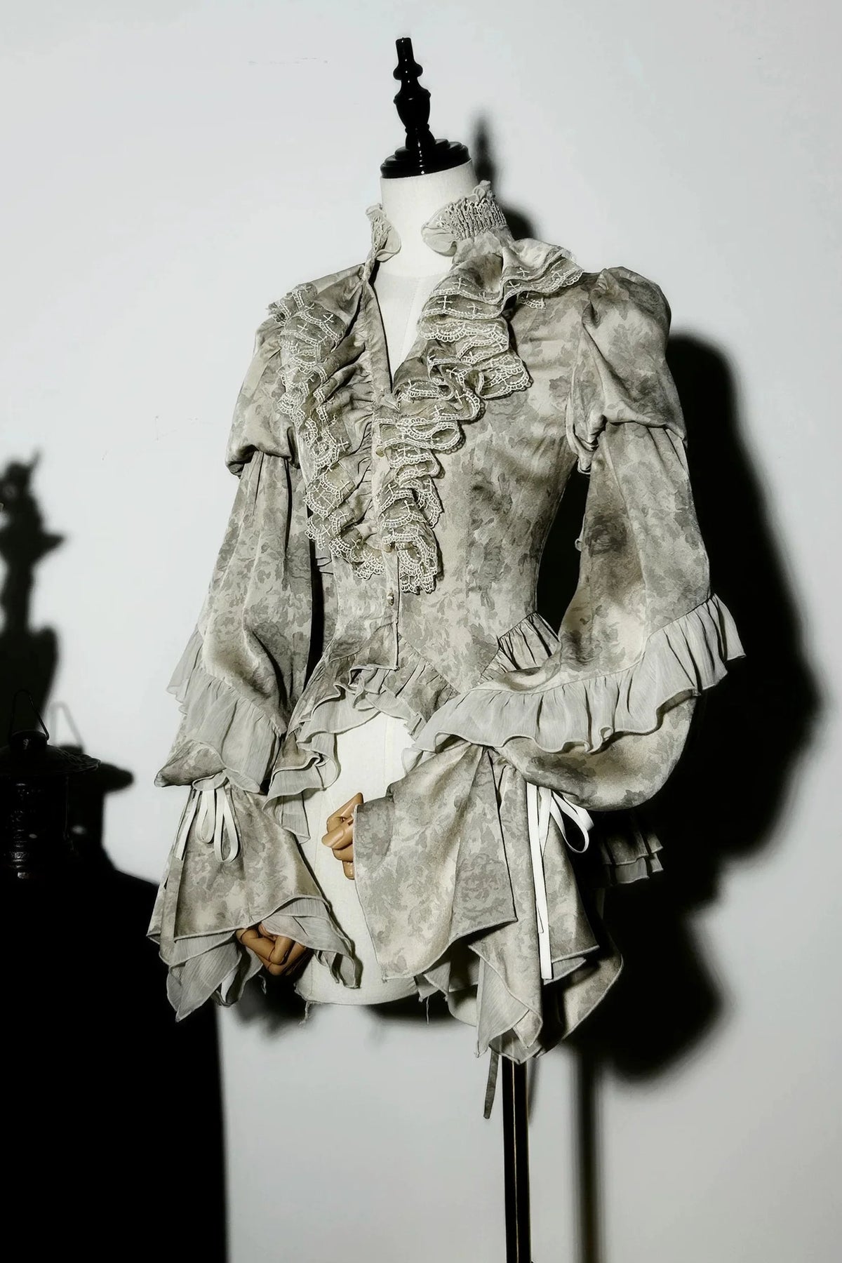 Fishbone Bustier Lolita Skirt + Shirt + Vest + Tail + Pants