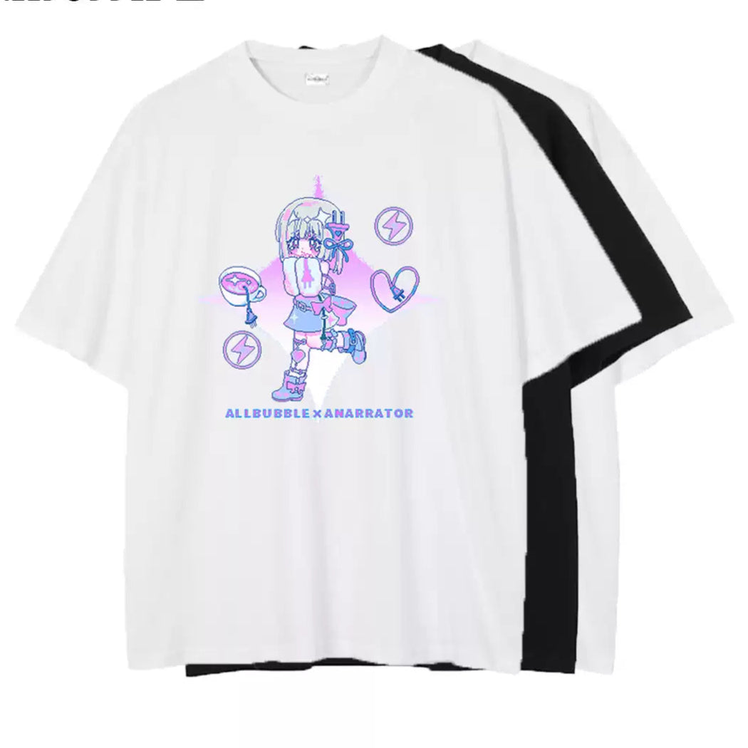 Print Series Loose Short Sleeve T-Shirt