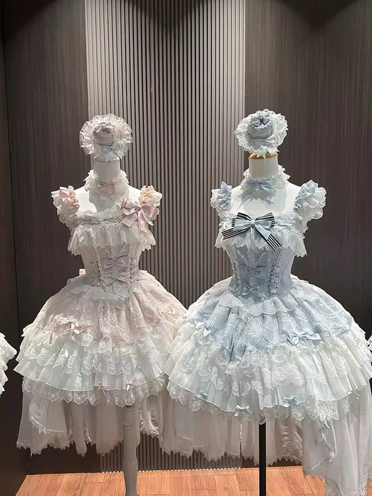 Sweet & Elegant Pure Lolita Ballet Dress Sweet Candy Love Song Outfit Birthday Gift Princess Dress