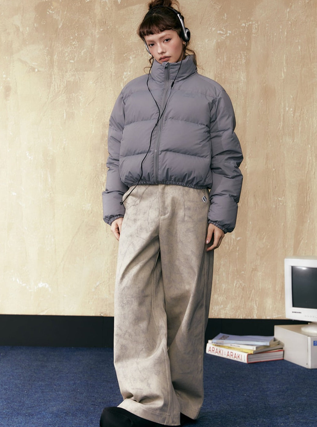 Urban Short Style 90Fil Puffer Jacket