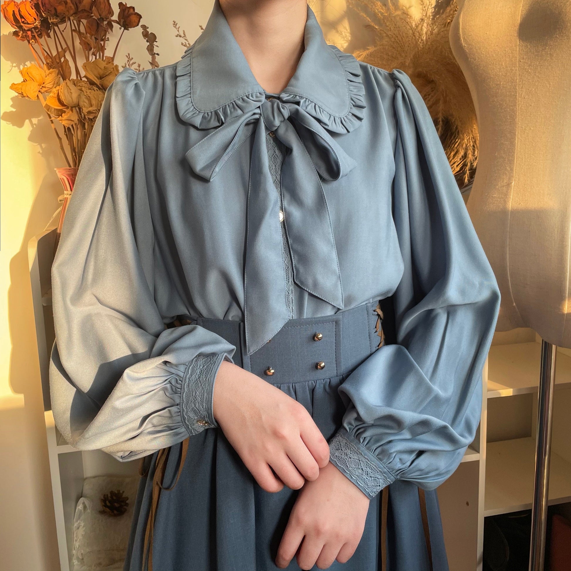 Vintage Large Sleeve Lolita Blouse