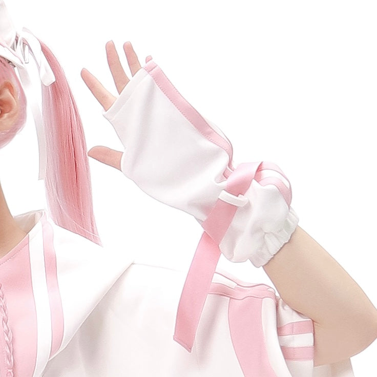 [Angel Style] Subculture Cyber Jersey Set-Up Pink arm cover M