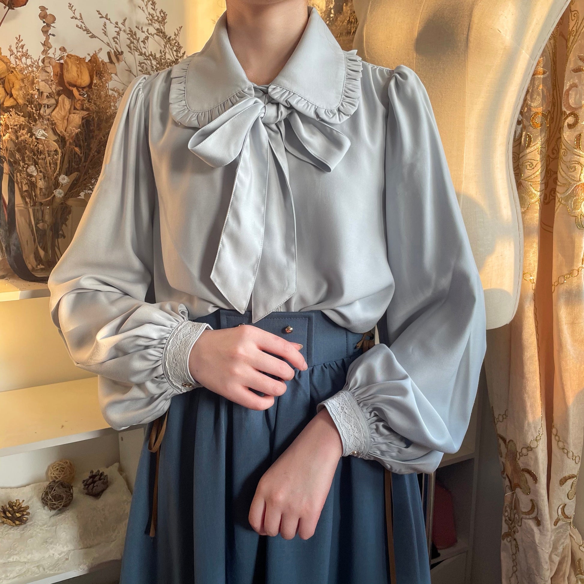 Vintage Large Sleeve Lolita Blouse