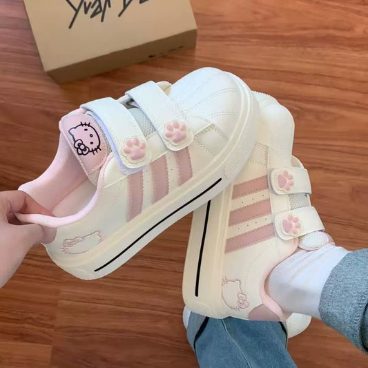 Summer Shell-Toe Sneakers for Women 2026 New Trend: Breathable, Cute Campus Style, Versatile Casual, Chic Minimal White Shoes
