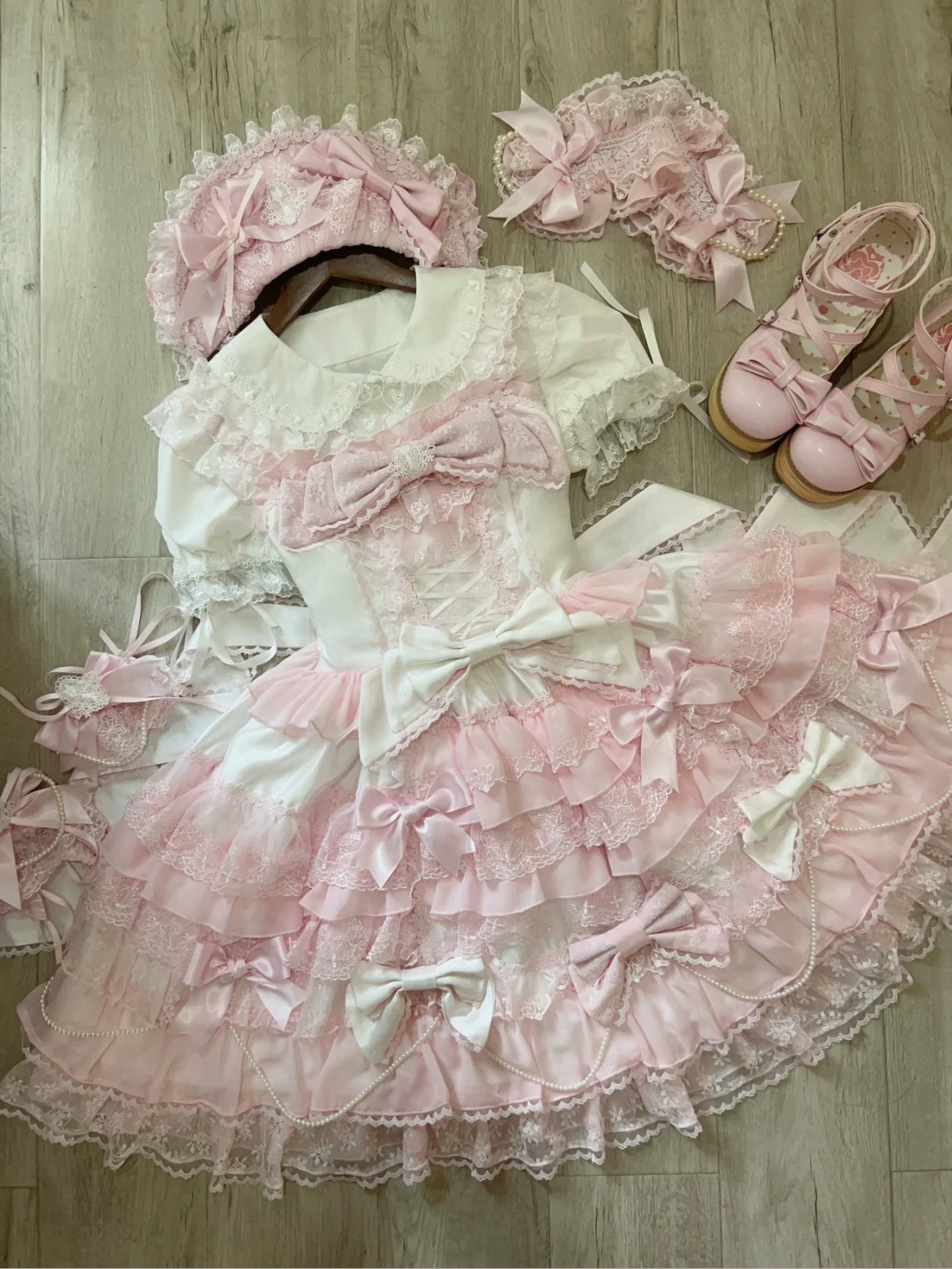 Wedding Lolita Jumper Dress Elegant Bridal JSK