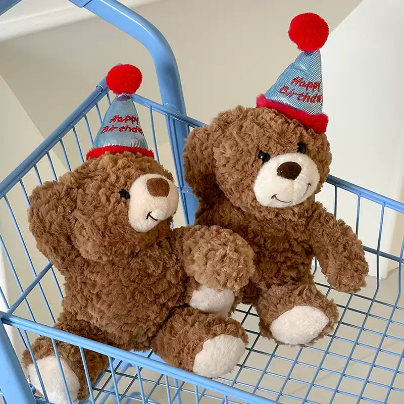 Cute birthday bedroom bear doll