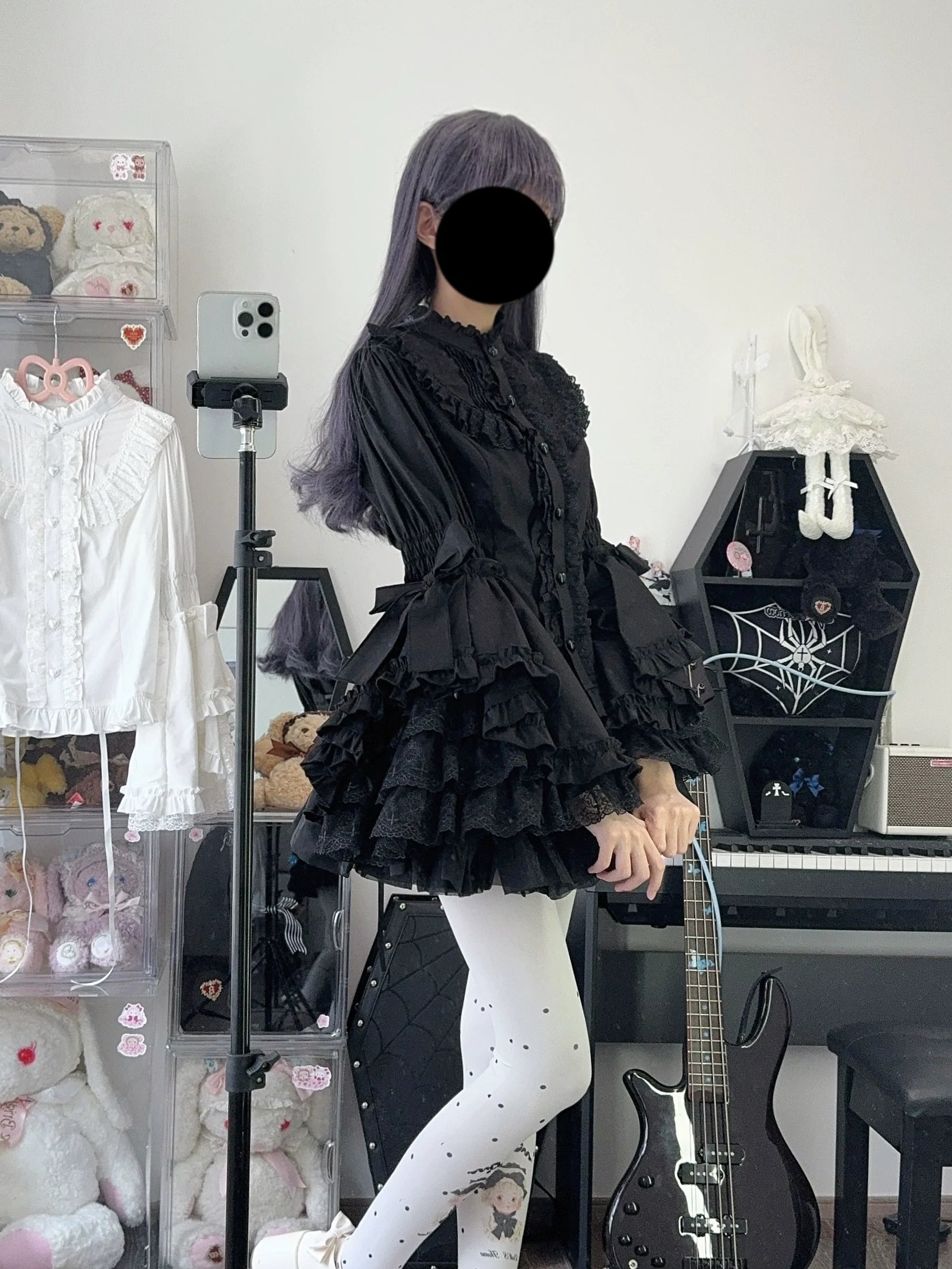 Sweet Lolita Blouse Princess Sleeve Shirt Inner Wear