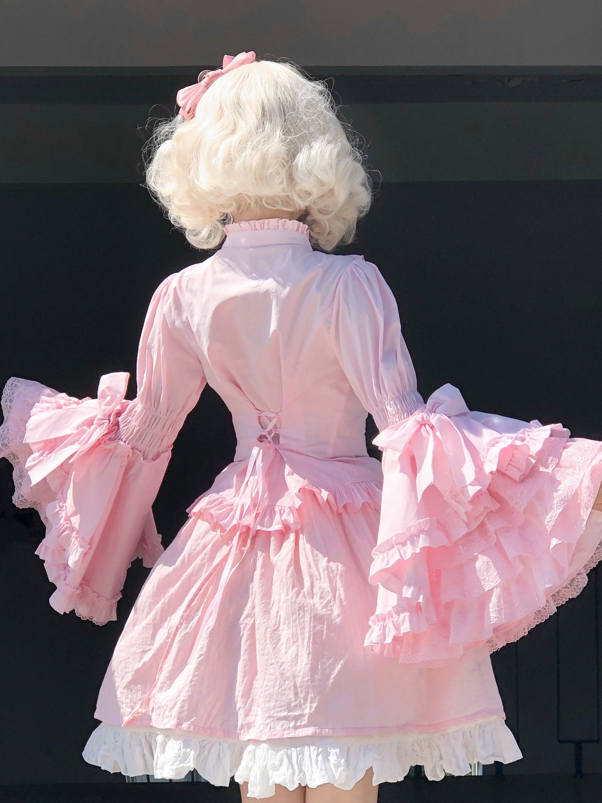 Sweet Lolita Blouse Princess Sleeve Shirt Inner Wear