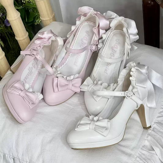 Doll Flower Marriage High-heeled Lolita Shoes