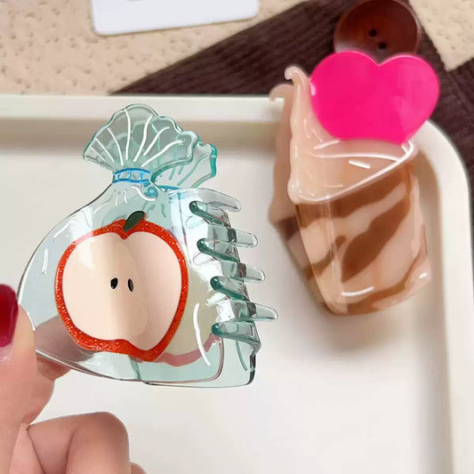 acetic acid apple shark clip