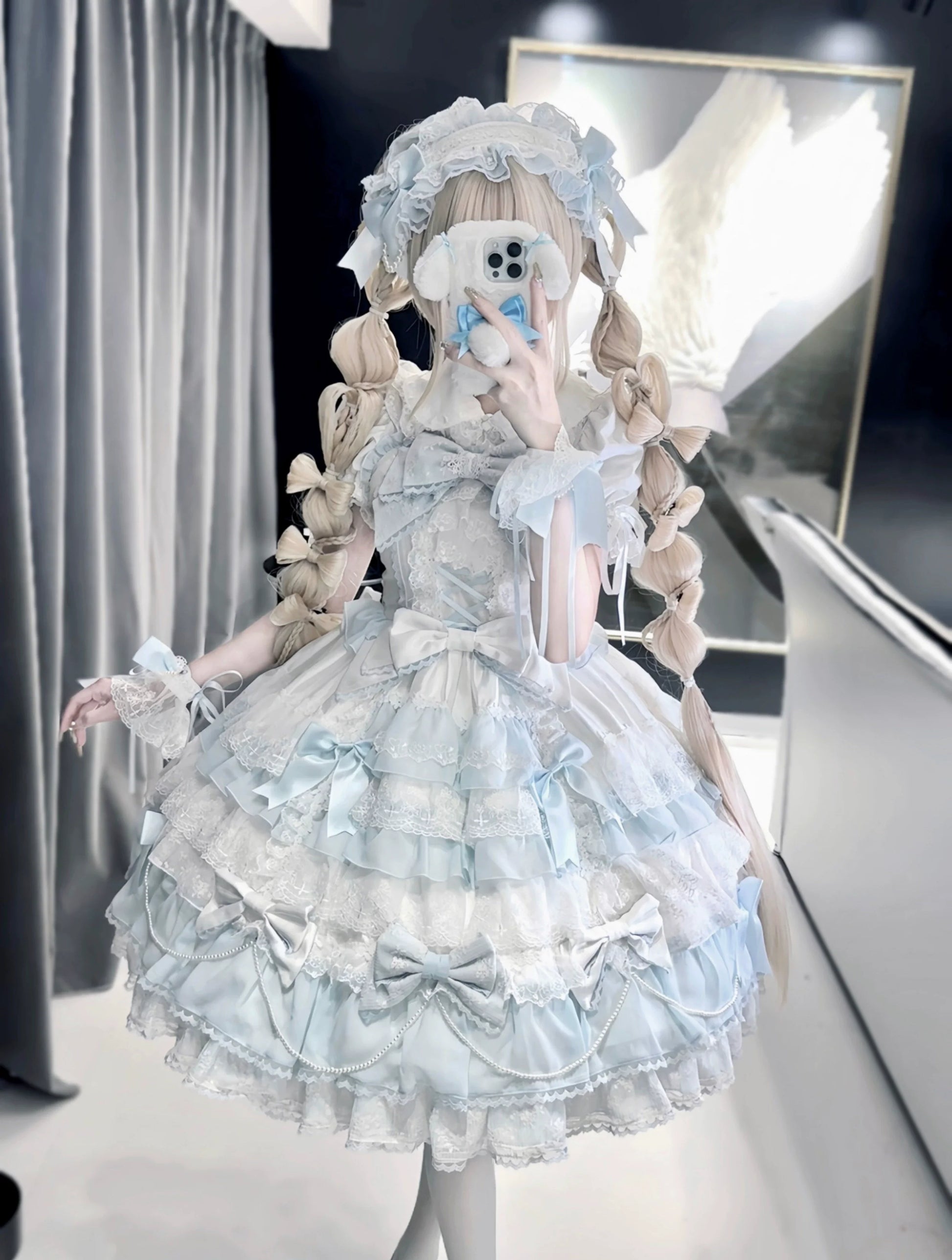 Wedding Lolita Jumper Dress Elegant Bridal JSK
