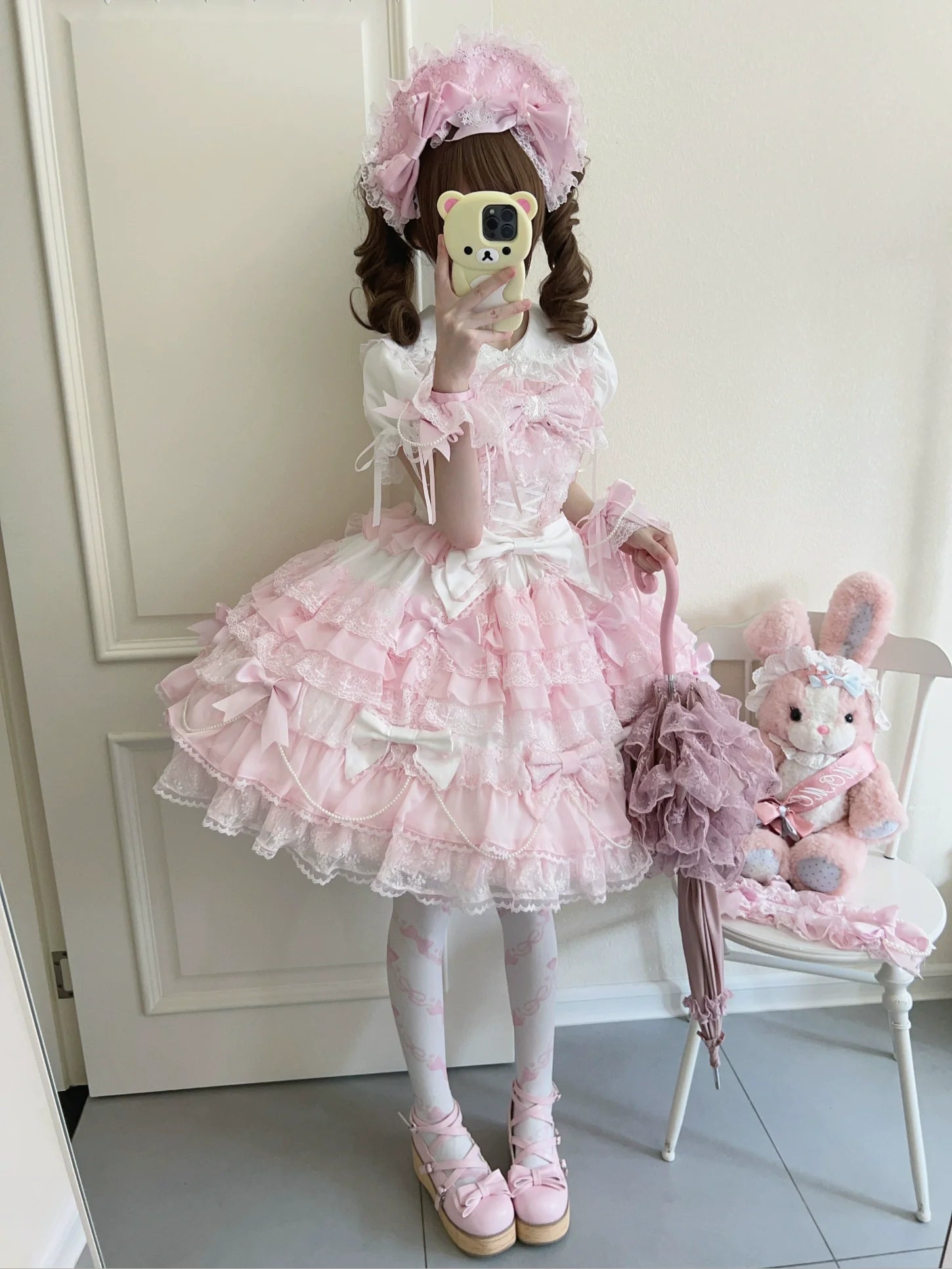 Wedding Lolita Jumper Dress Elegant Bridal JSK