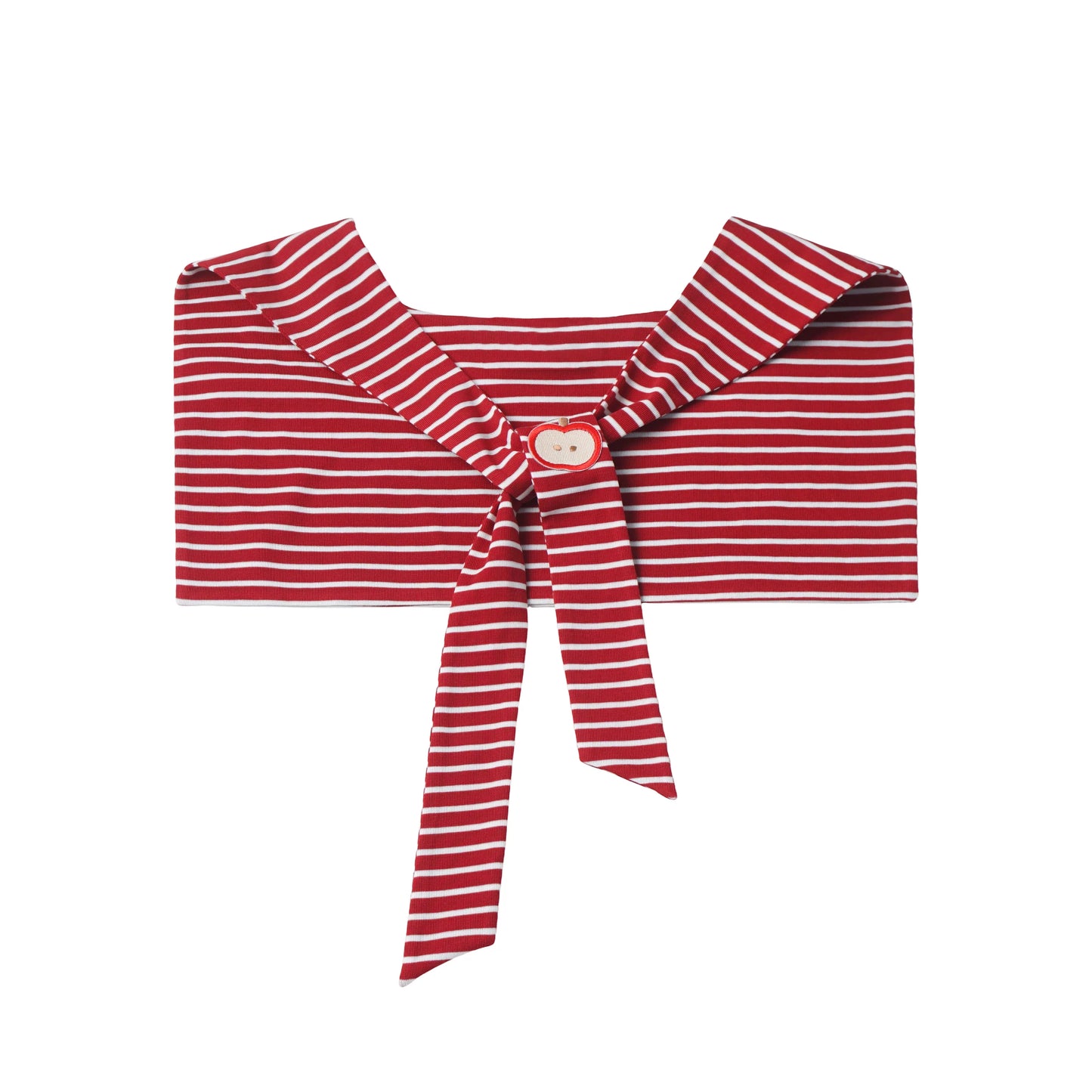 Pinksavior “Guoguolog” Pink-and-White Stripe Camisole Dress with Flower Bud Suspender Dress + Shawl Summer-Fall Matching Outfit for Best Friends