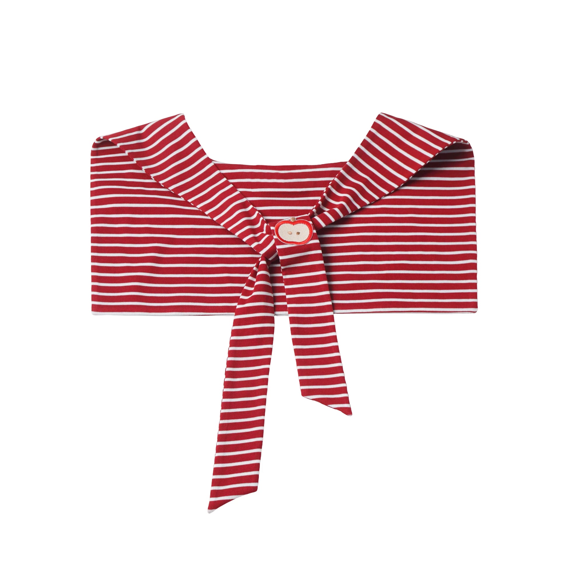 Pinksavior “Guoguolog” Pink-and-White Stripe Camisole Dress with Flower Bud Suspender Dress + Shawl Summer-Fall Matching Outfit for Best Friends