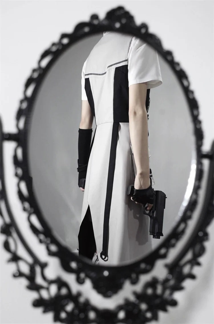 Ouji Lolita Shorts Suits Short Sleeve Dress Set