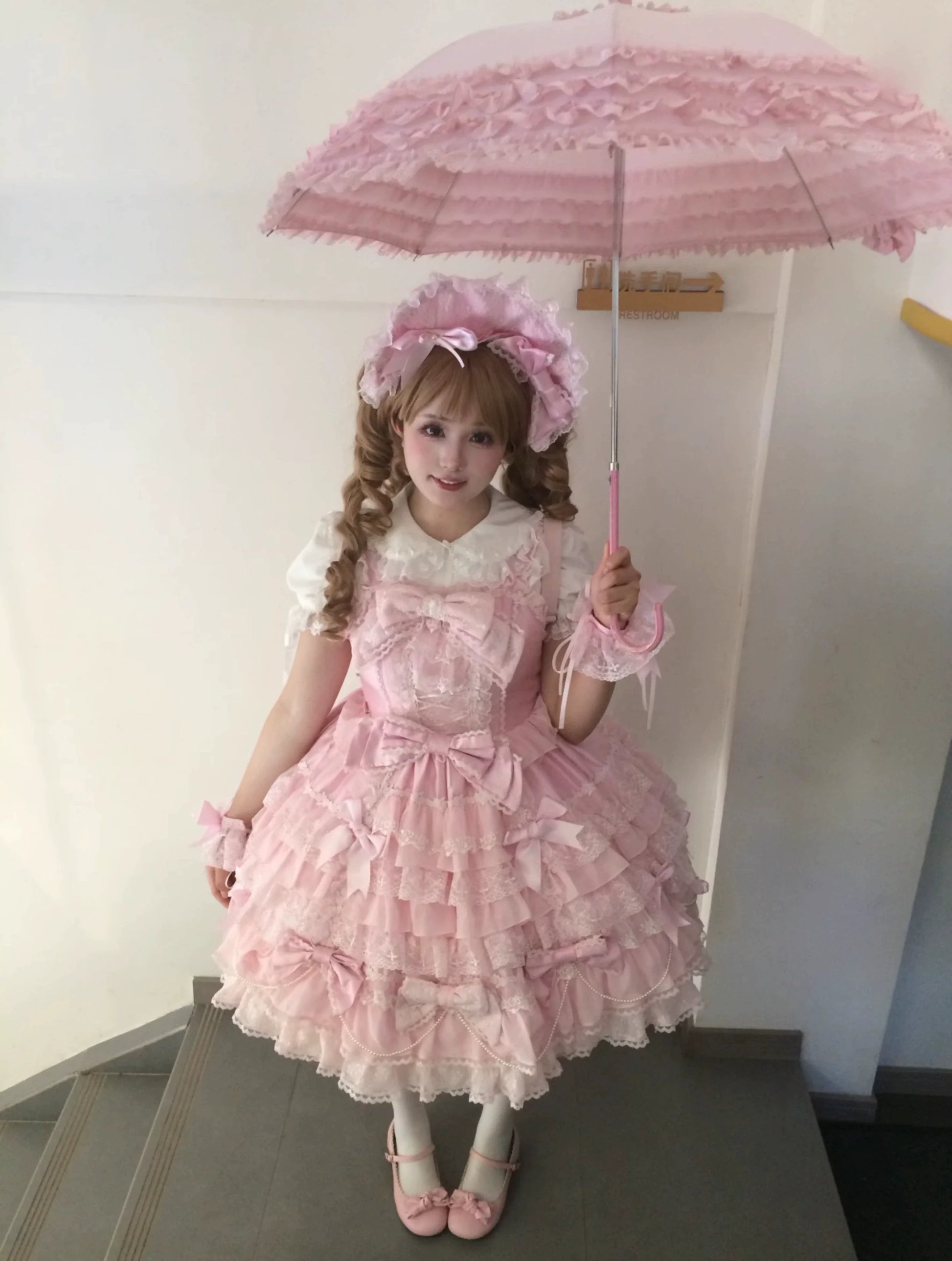 Wedding Lolita Jumper Dress Elegant Bridal JSK