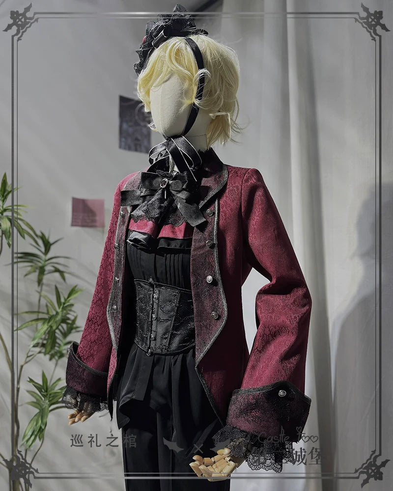 Ouji Lolita Shorts Suits Prince Male Lolita Shirt