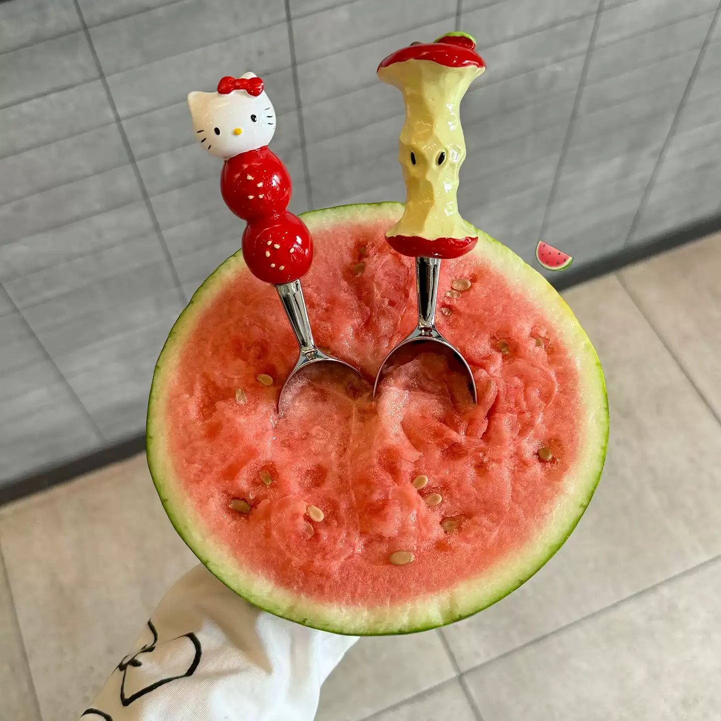 cute ice cream dessert spoon