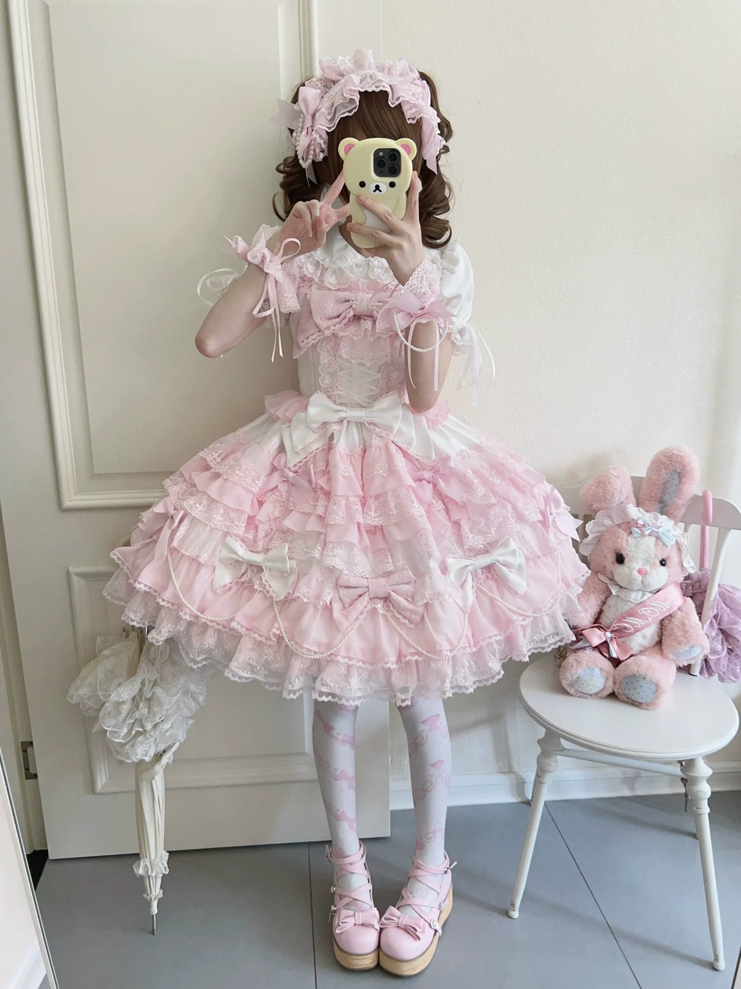 Wedding Lolita Jumper Dress Elegant Bridal JSK