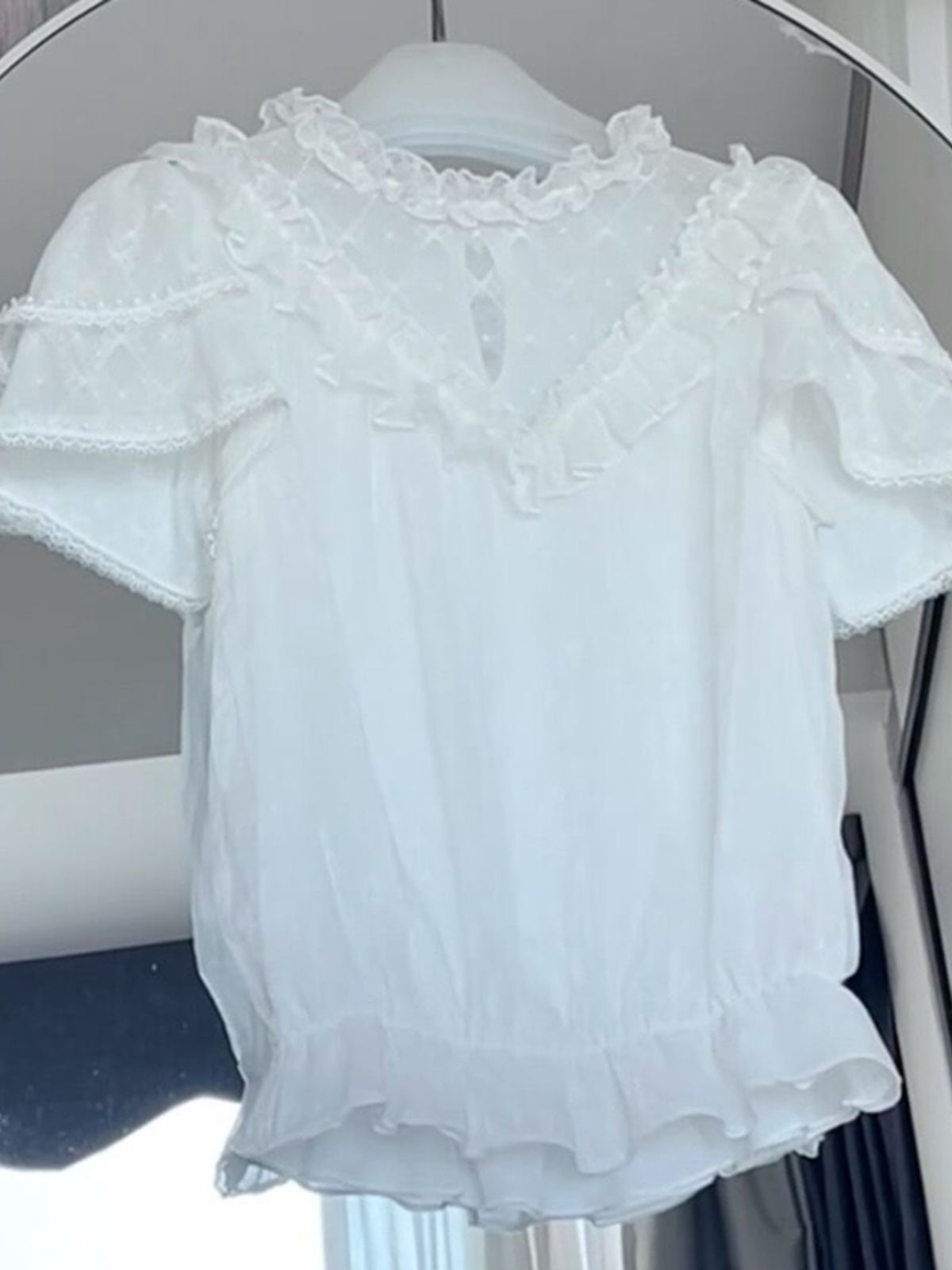 Plus Size Lolita Short Sleeve Shirt