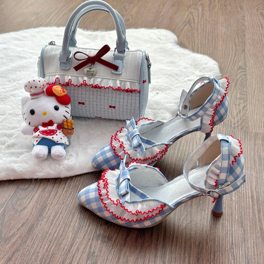 Flower Poetry Season Lolita High Heels