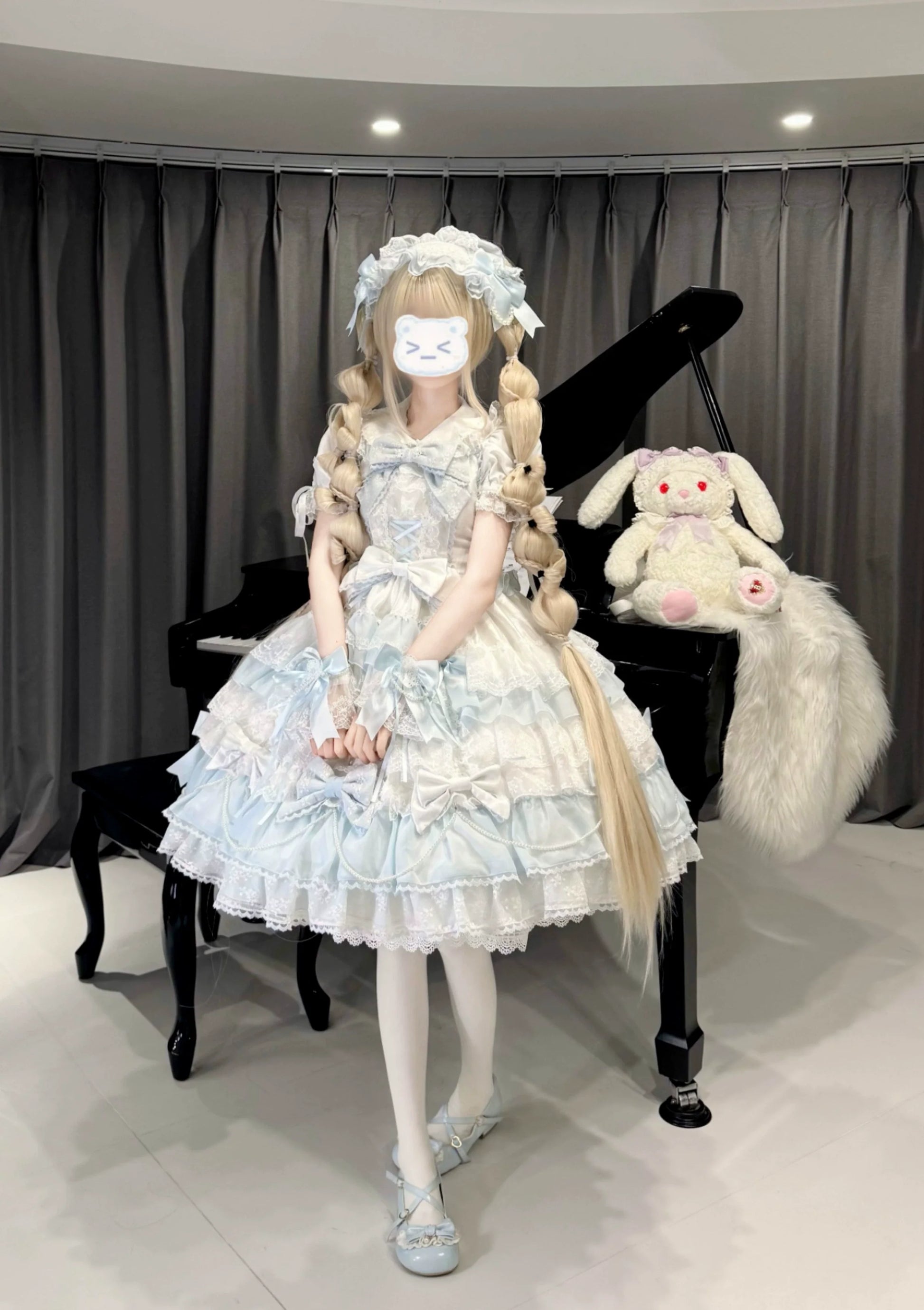 Wedding Lolita Jumper Dress Elegant Bridal JSK