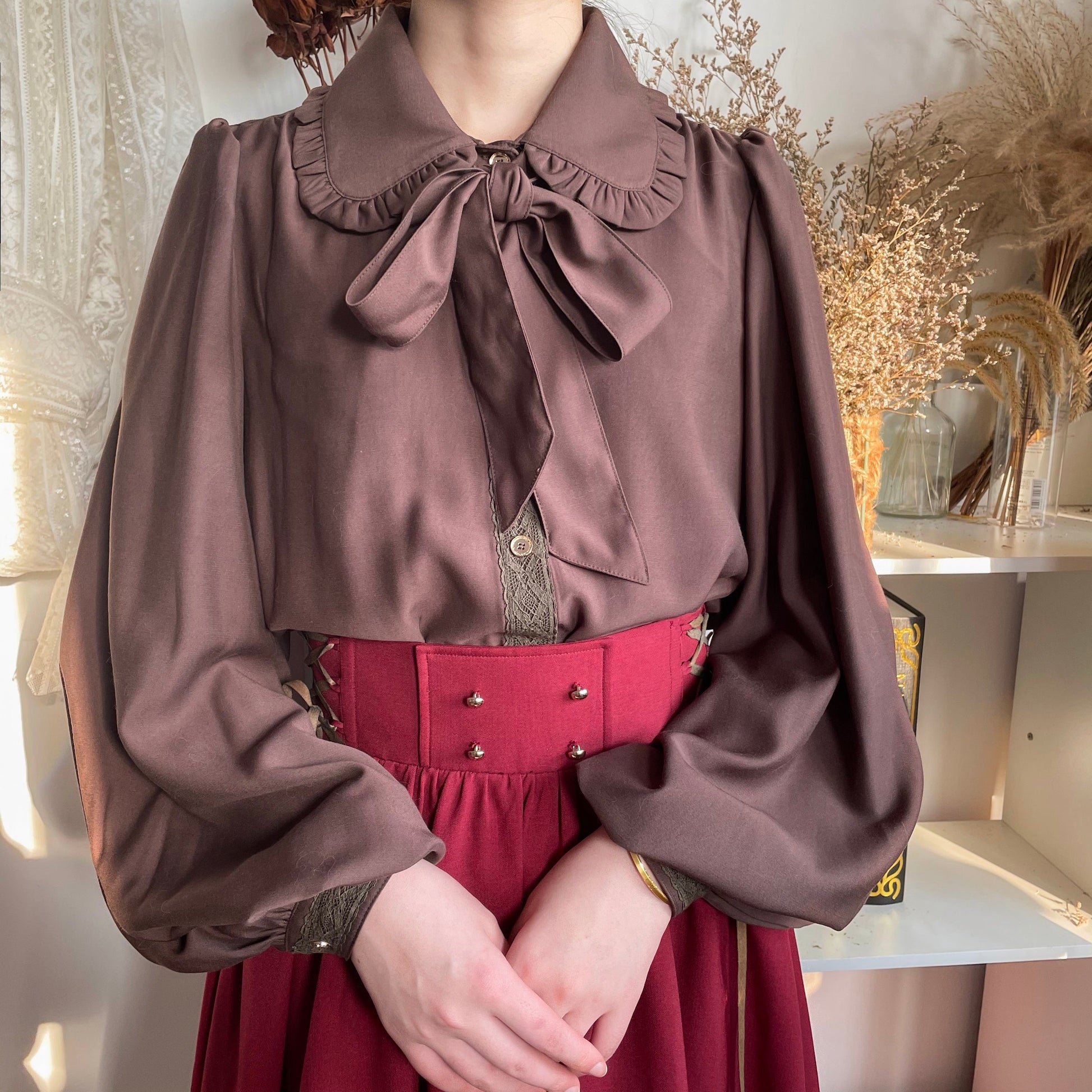 Vintage Large Sleeve Lolita Blouse