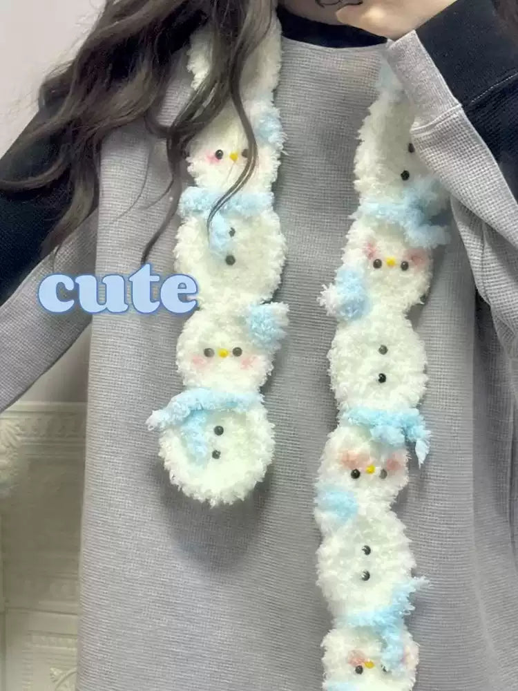 Coral Velvet Apple Scarf