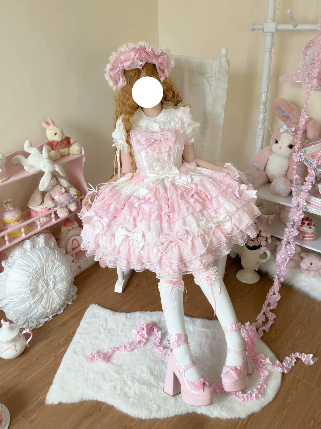 Wedding Lolita Jumper Dress Elegant Bridal JSK