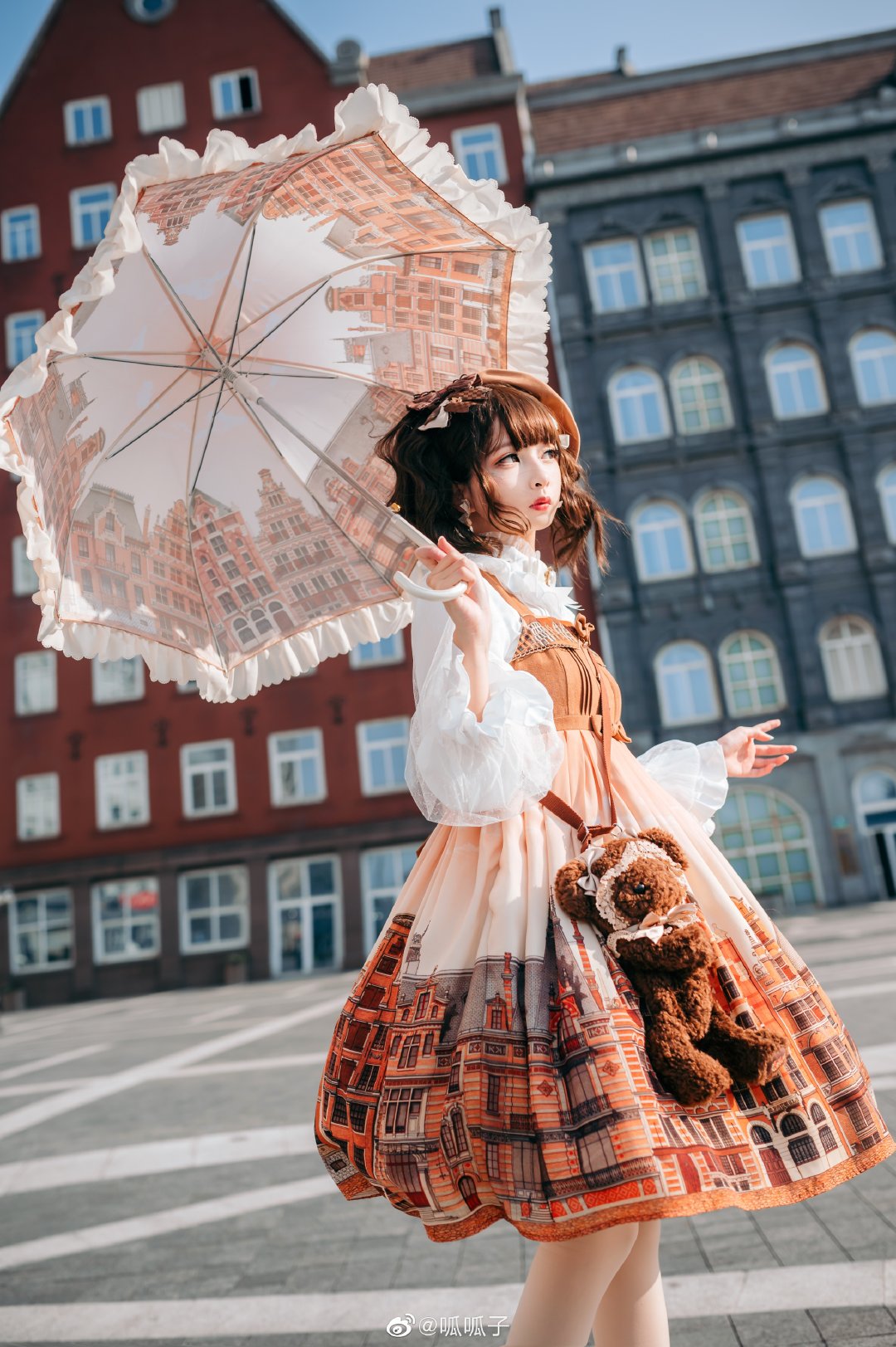 Dim Moonlight~Classic Lolita Chiffon Yarn Inner Blouse