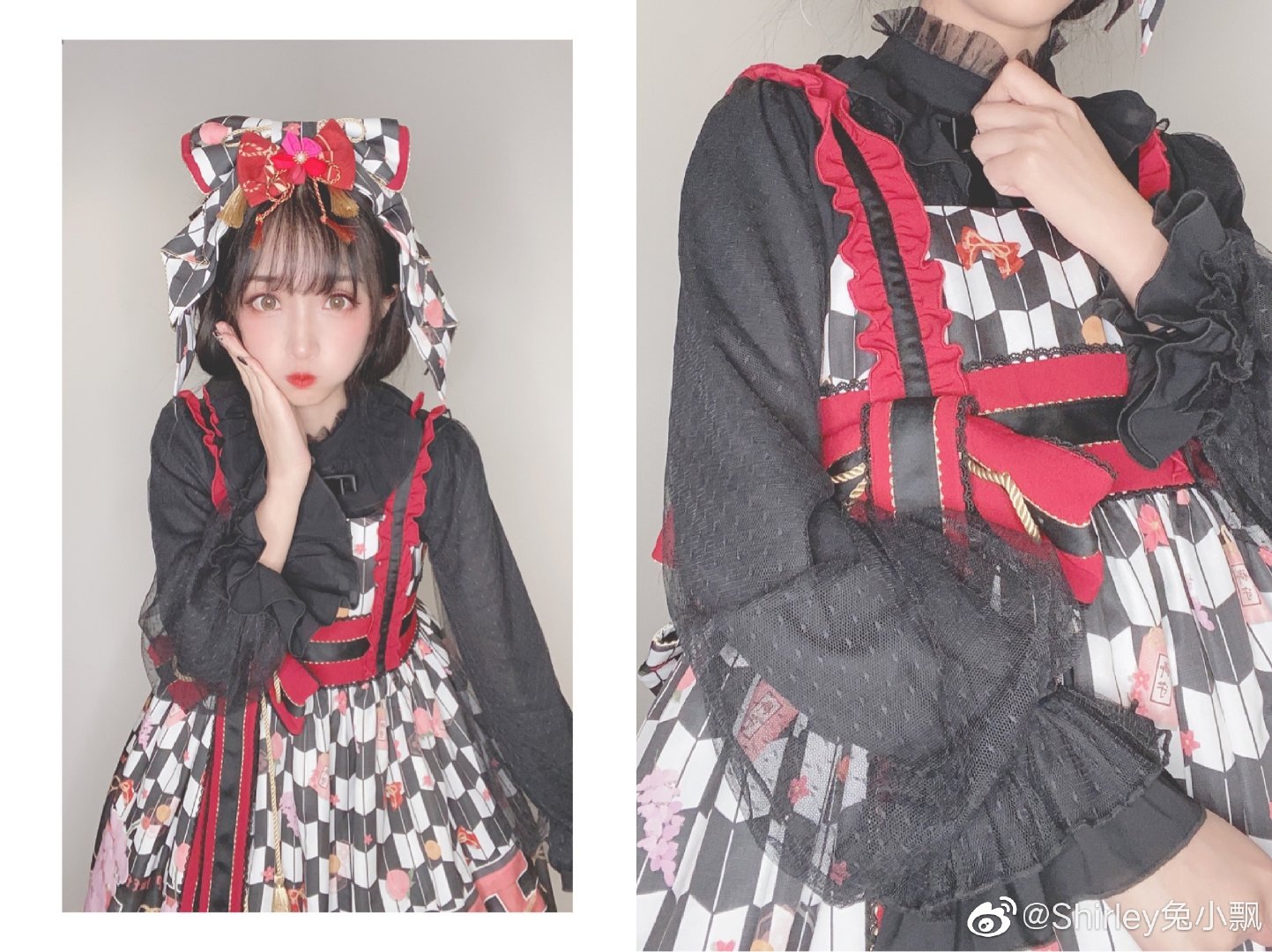 Dim Moonlight~Classic Lolita Chiffon Yarn Inner Blouse