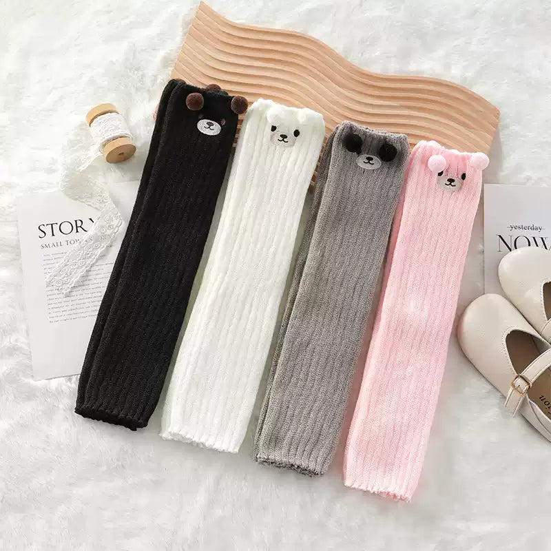 Kawaii JK Knit Pile Socks