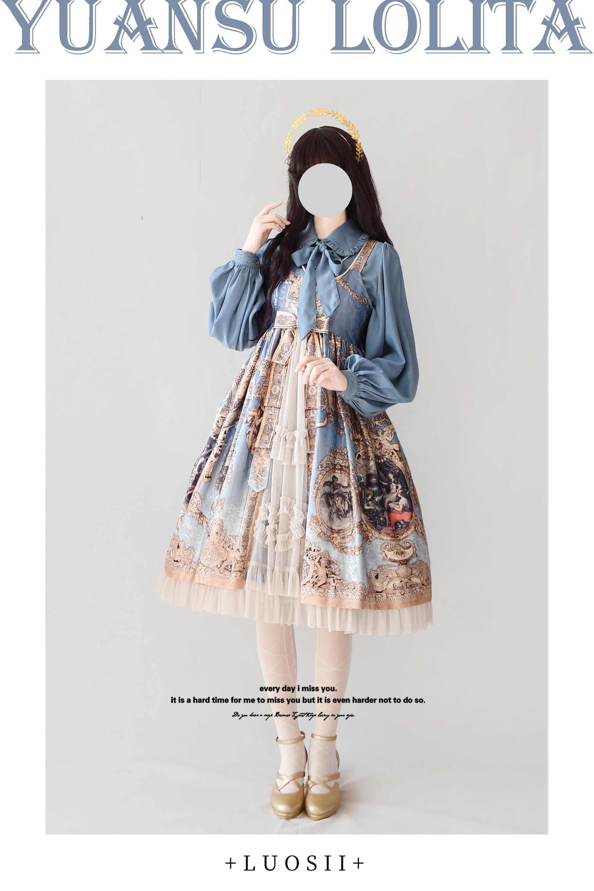Vintage Large Sleeve Lolita Blouse