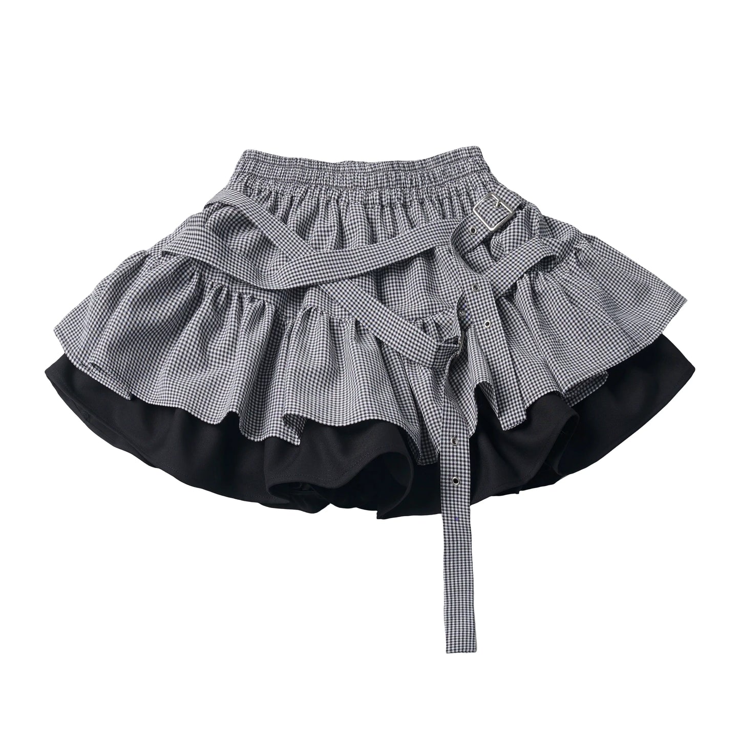 【Dolphin Radio】 Summer Sleeveless Vest, Soft Cotton Plaid Skirt as Sun-Protective Shirt