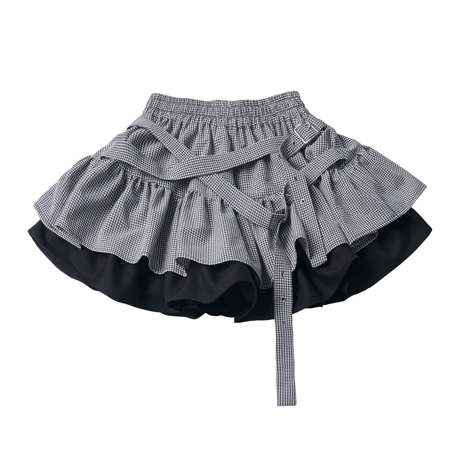 【Dolphin Radio】 Summer Sleeveless Vest, Soft Cotton Plaid Skirt as Sun-Protective Shirt
