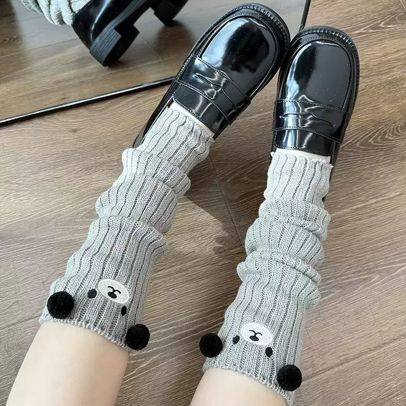 Kawaii JK Knit Pile Socks