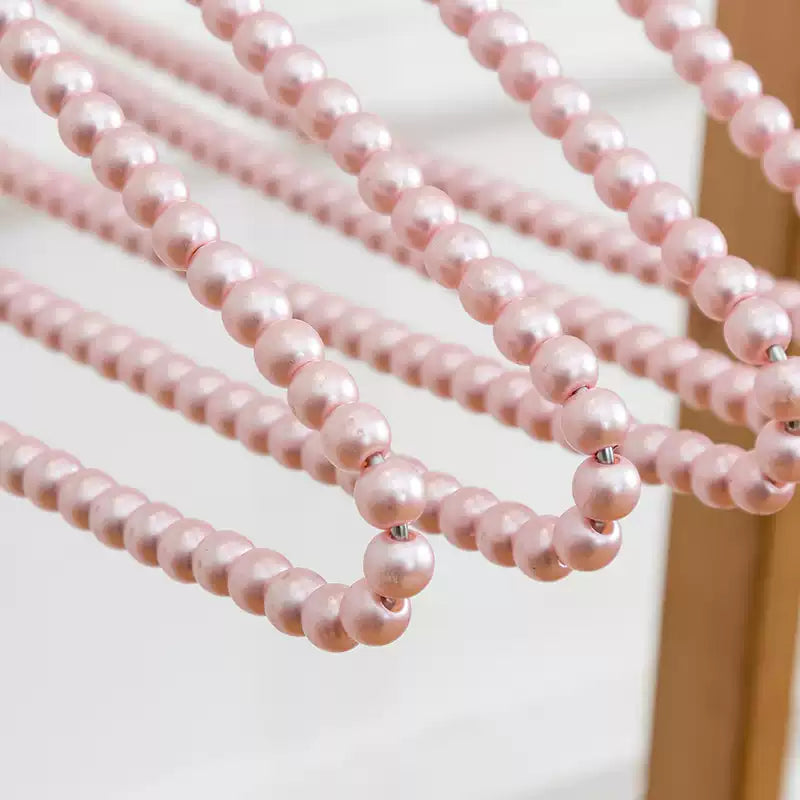 girly heart pearls hanger