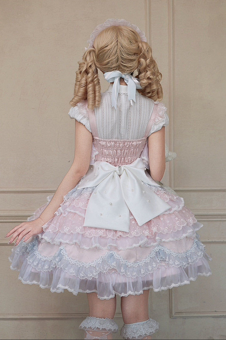 [Pre-order] Pink Blue Romantic Lace Lolita Series Accessories