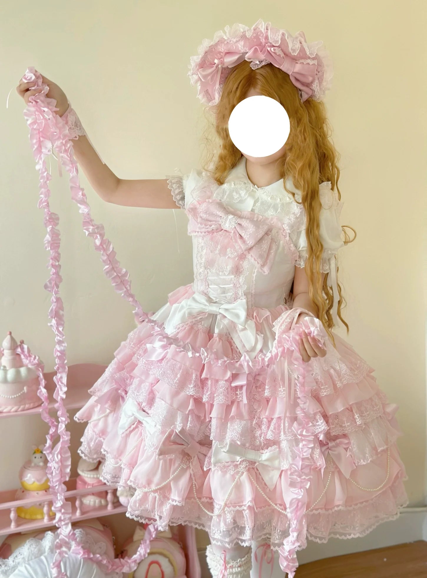 Wedding Lolita Jumper Dress Elegant Bridal JSK