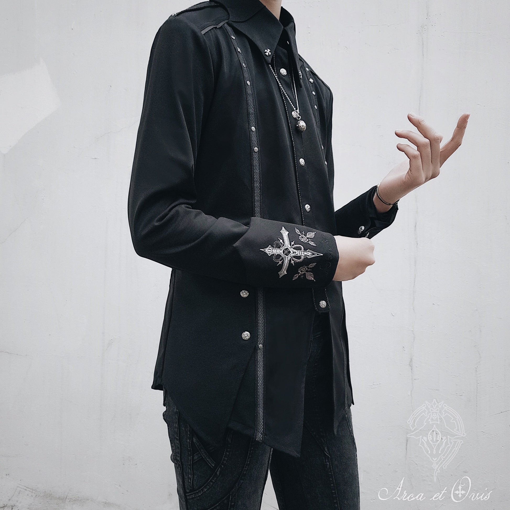 Gothic Lolita Blouse Ouji Fashion Lolita Shirt Long Sleeve