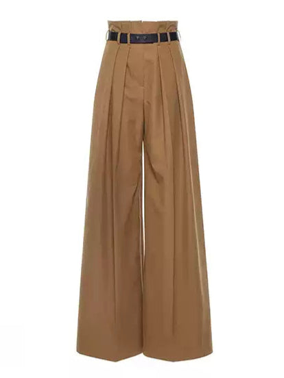 French high-end suit trousers