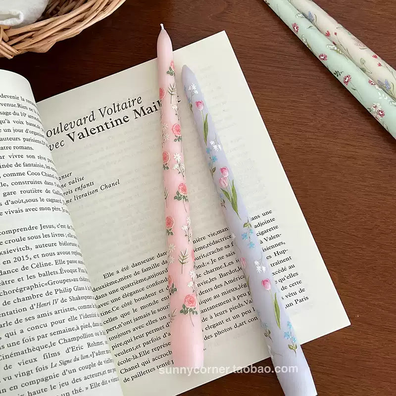 French flower scented candle