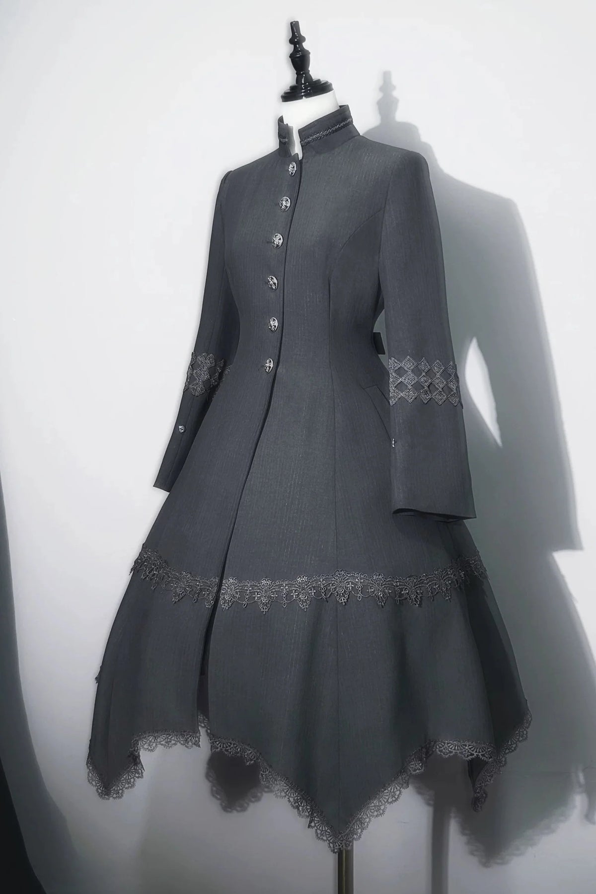 Gothic Lolita Coat + Cape + Cross Collar
