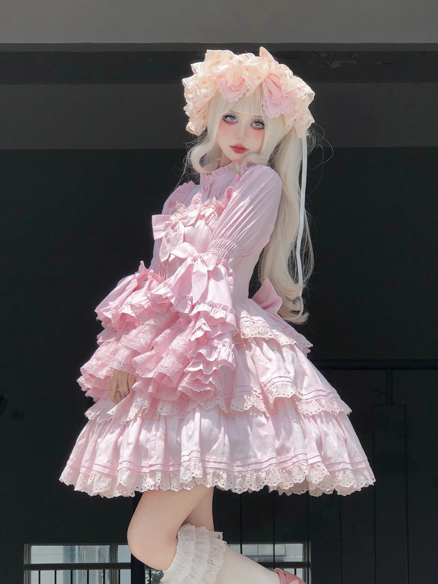 Sweet Lolita Blouse Princess Sleeve Shirt Inner Wear
